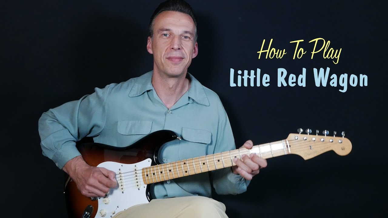 How to create a beautiful solo with chord tones - Little Red Wagon by Sonny Fisher Solo Lesson
