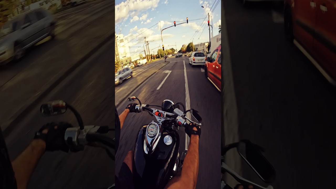 Yamaha Dragstar XVS 650 | Bobber | POV RAW PURE ENGINE SOUND 4K VSTAR
