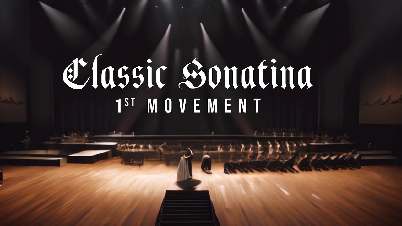 Classic Sonatina 1st Movement - Piano Adventures Level 2B Performance Book