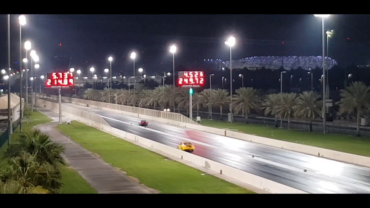 Abu Dhabi Yas dragracing & Dubai autodrome roll racing