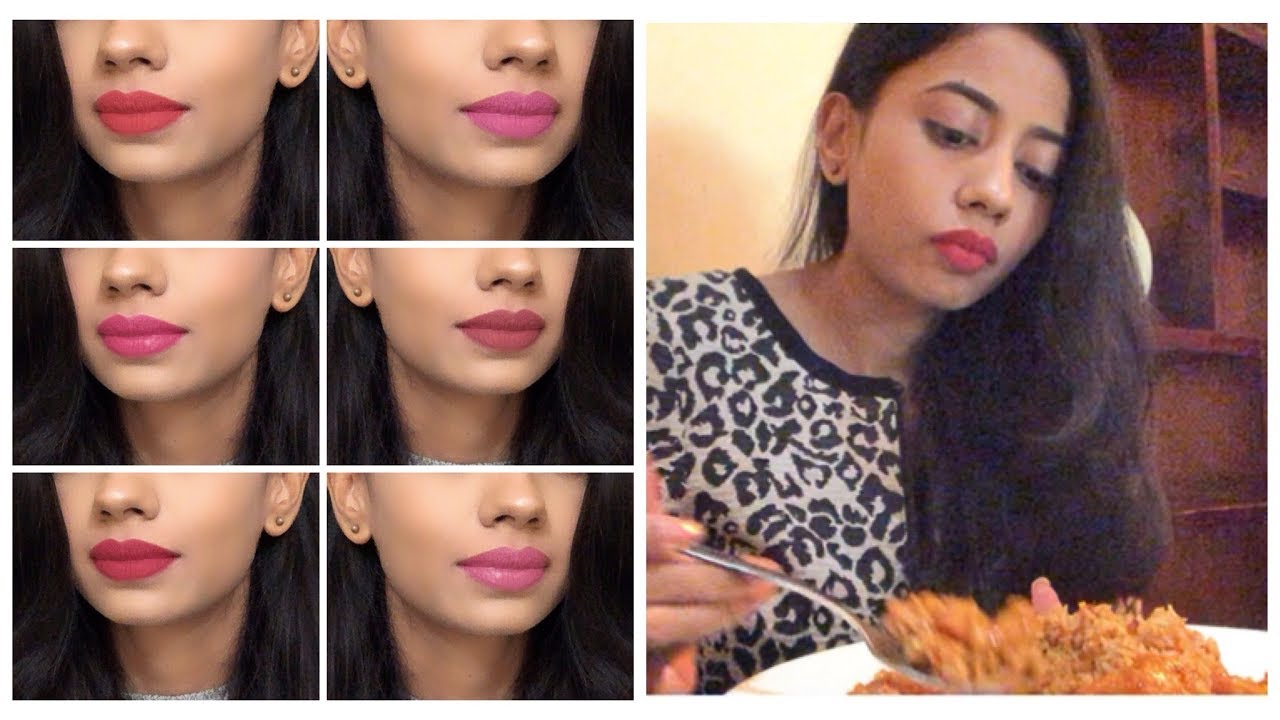 Is STAY QUIRKY LIQUID LIPSTICKS worth your money.??|8 HOURS WEAR TEST|
