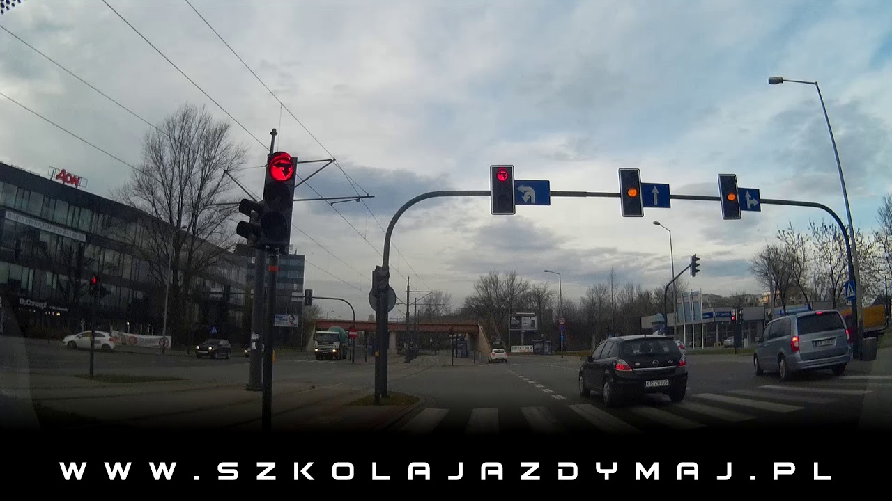 Jazda po Krakowie - MORD Kraków - ul. Koszykarska - trudna trasa