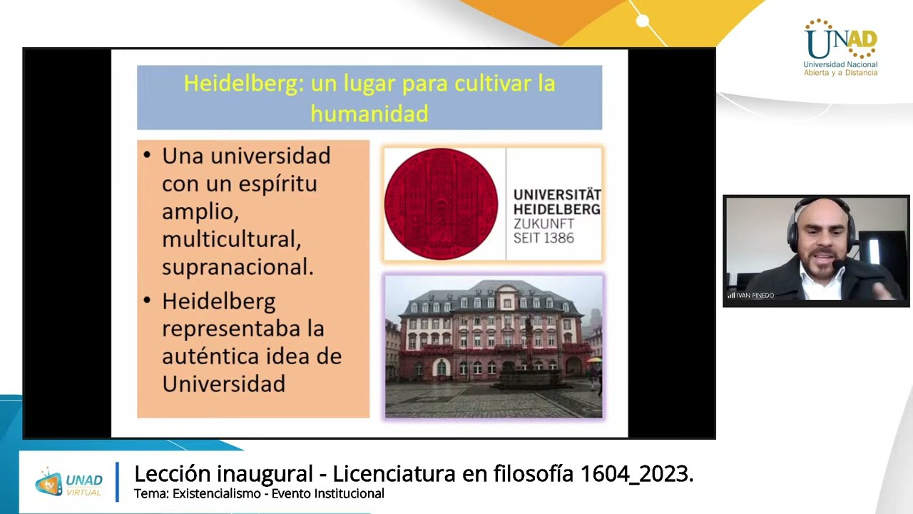 Lección inaugural - Licenciatura en filosofía 1604_2023. Tema: Existencialismo