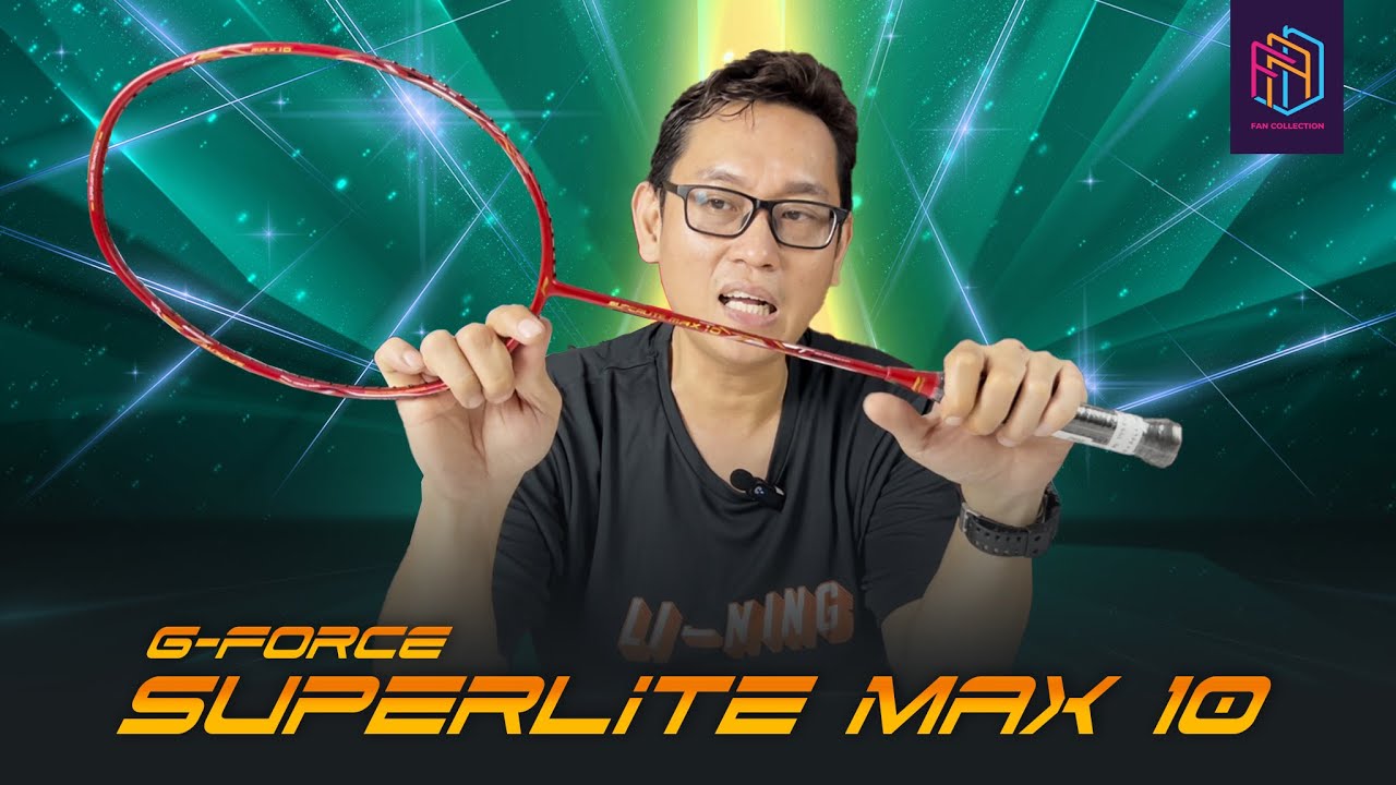 RINGAN DAN HEAD HEAVY / RAKET BADMINTON LINING G FORCE SUPERLITE MAX 10