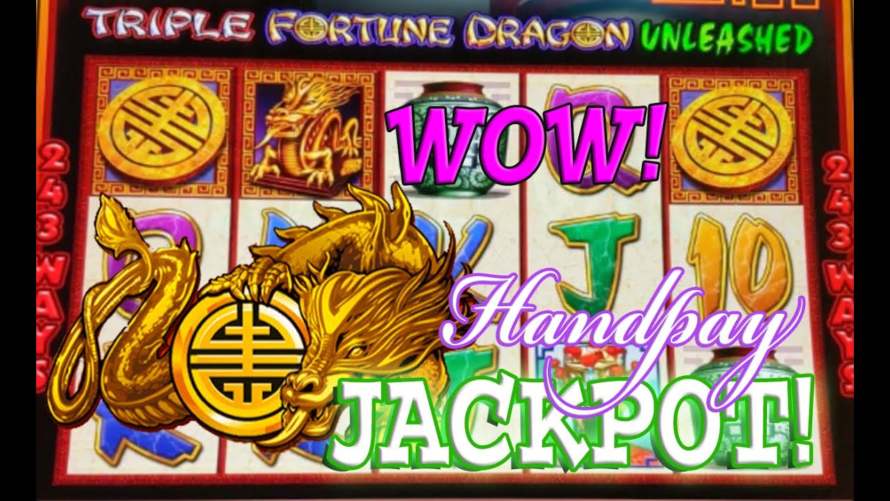 TRIPLE FORTUNE DRAGON UNLEASHED HANDPAY JACKPOT!🤑 EPIC SESSION!🐉