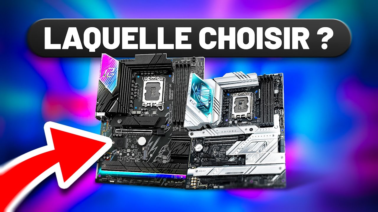 Quelle carte mère choisir pour ta config PC gamer ??? Intel & AMD 