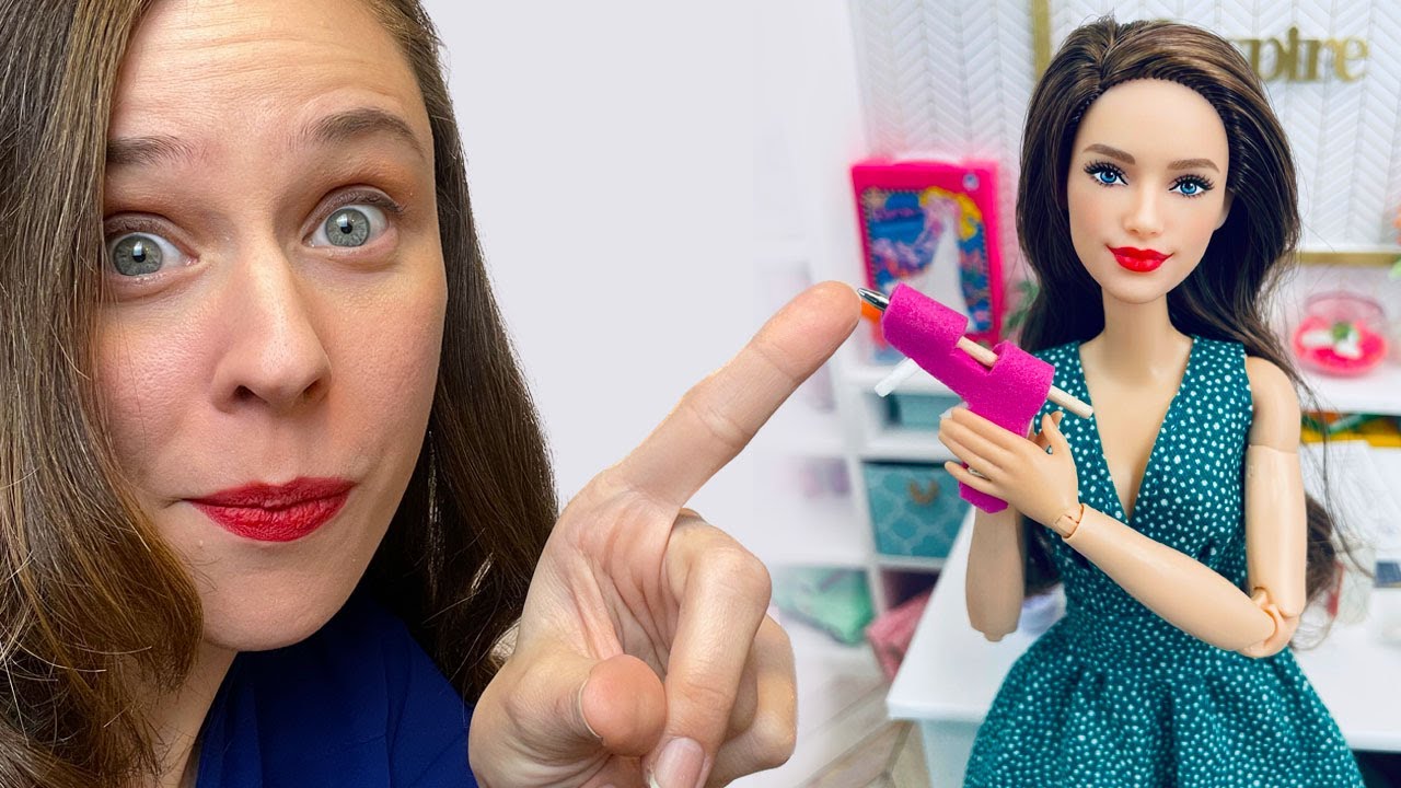 ME & my MINI ME BARBIE DOLL - Get to Know me better and the simple Making of my Custom Barbie doll