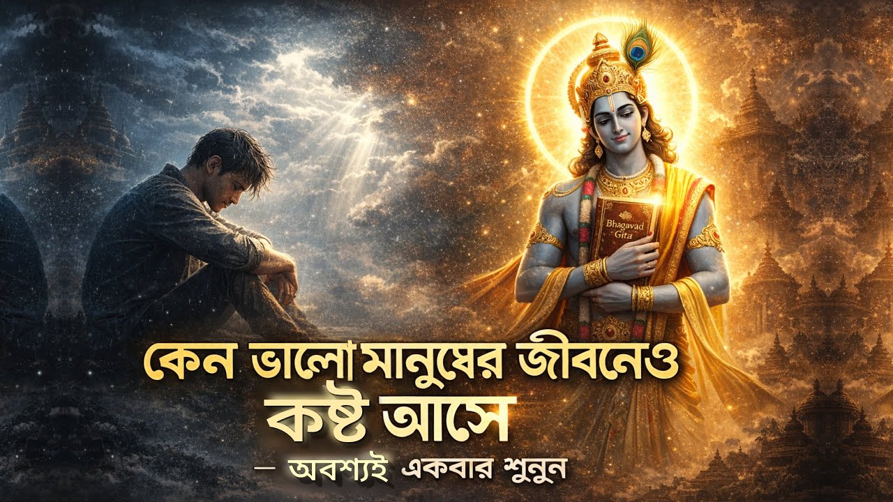 গীতা উপদেশ || কেন ভালো মানুষের 🥲 জীবনে এত কষ্ট আসে || অবশ্যই একবার শুনুন #gitadidikatha 