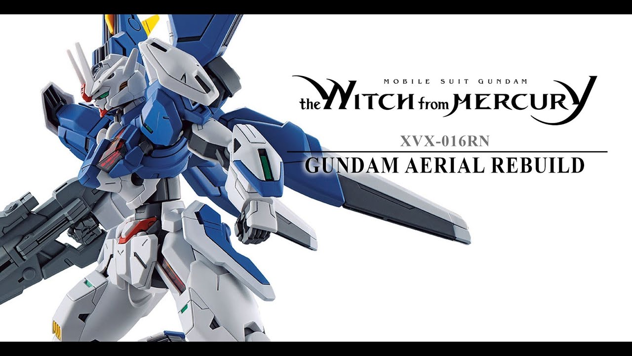 А що це? Це нова фігурка-збірна модель Gundam Aerial Rebuild! Вааау!!!