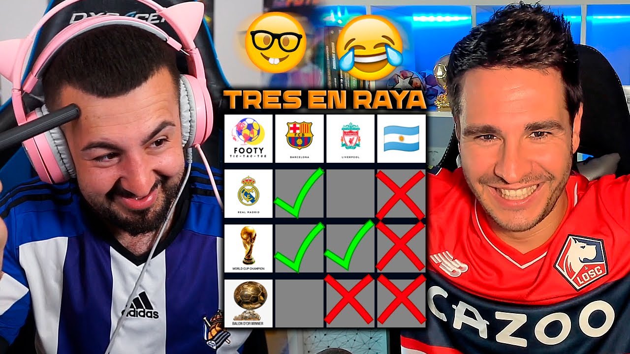 JUEGO al FOOTBALL TIC TAC TOE con PAPI GAVI