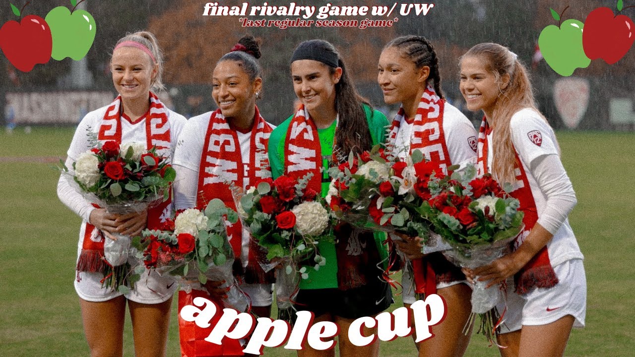 MY LAST REGULAR SEASON GAME | apple cup rivalry | D1 Athlete, Washington State Women's Soccer
