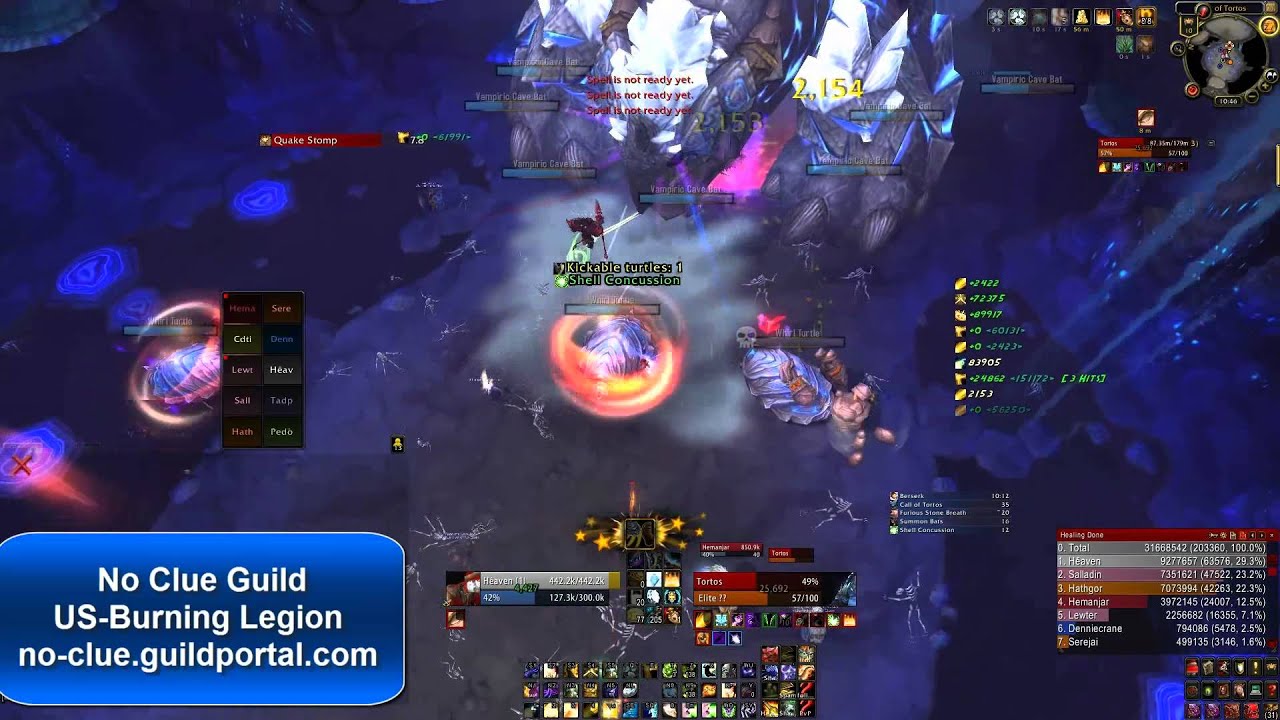 Tortos 10 man normal. No Clue guild. Disc Priest & Ele Sham PoV