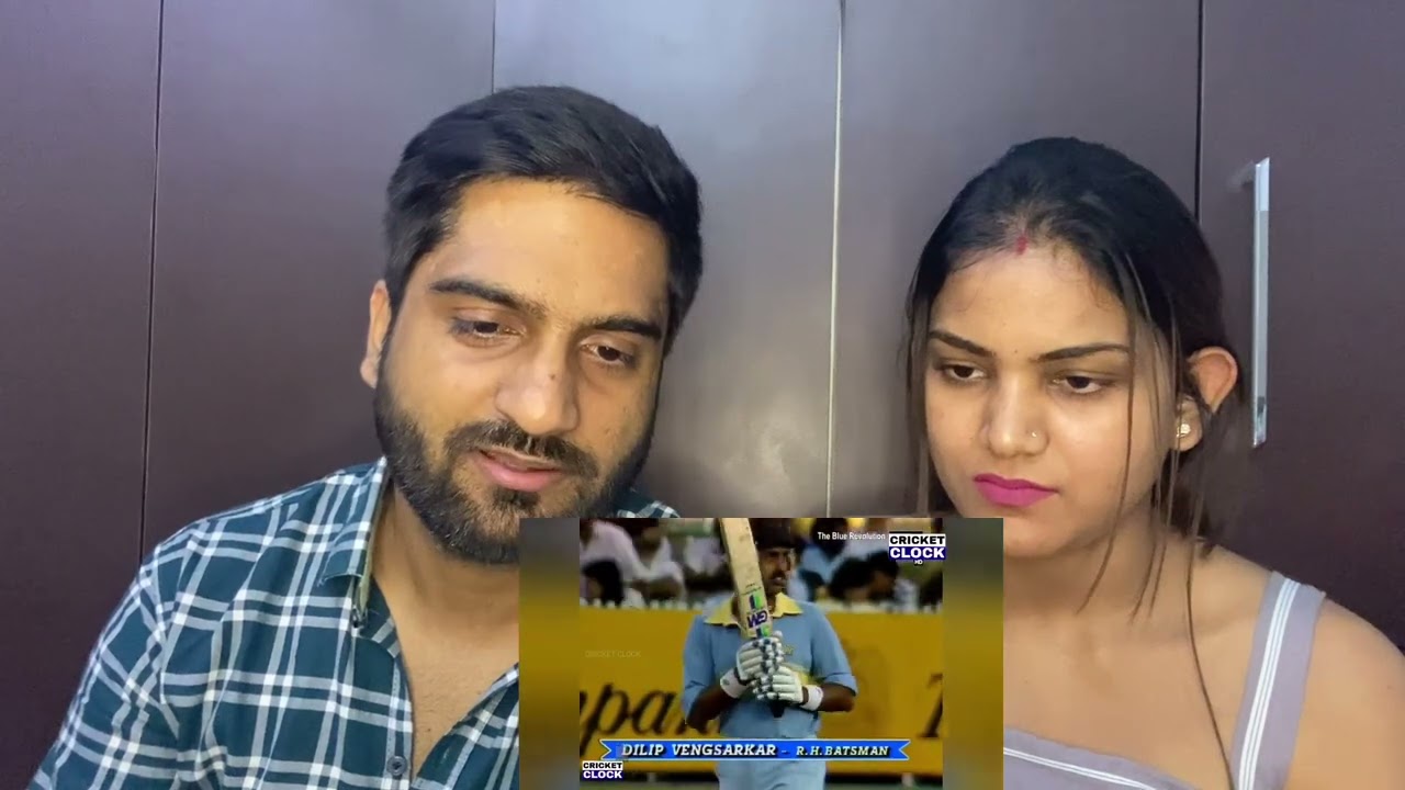 INDIAN couple Reaction |  IMRAN KHAN 4 Wickets for 27 vs India | India vs Pakistan 1985