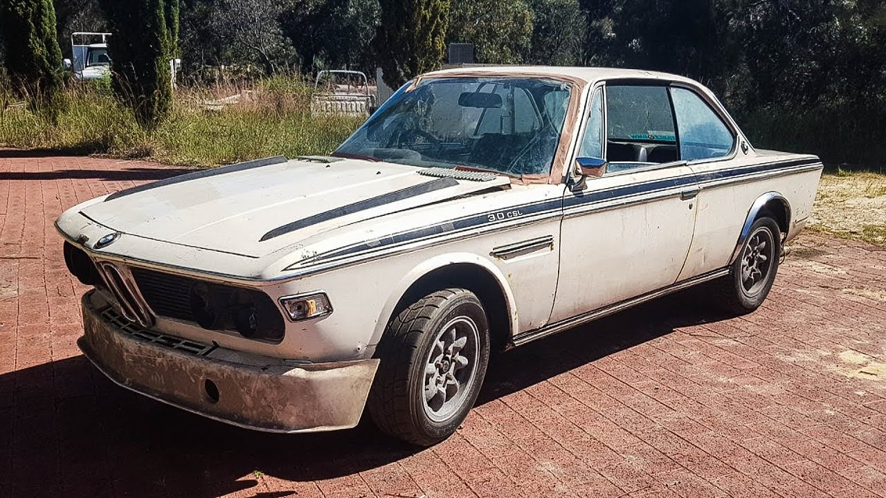 Wes Young's Barn Find 1972 BMW 3.0 CSL E9 Restoration Project