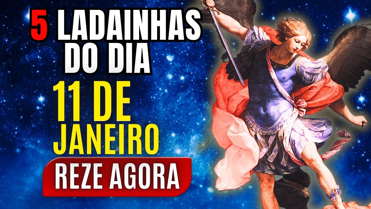 REZA FORTE PARA CAUSAS DIFÍCEIS! O Poder Das 5 Ladainhas do Arcanjo Miguel. Vamos rezar