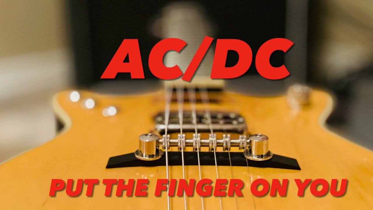 AC/DC Put the Finger On You (Malcolm Young Guitar Lesson)