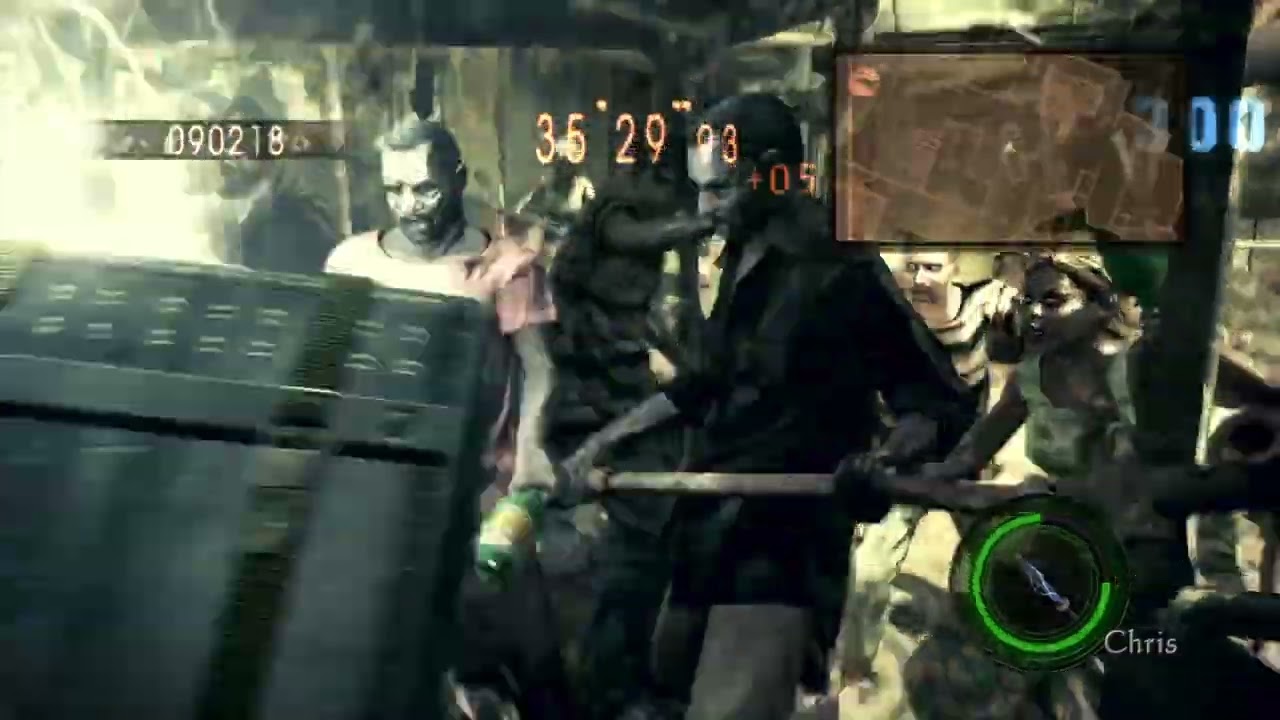 Resident evil 5 mercs Chris Heavy metal public assemply no mercy 2756k