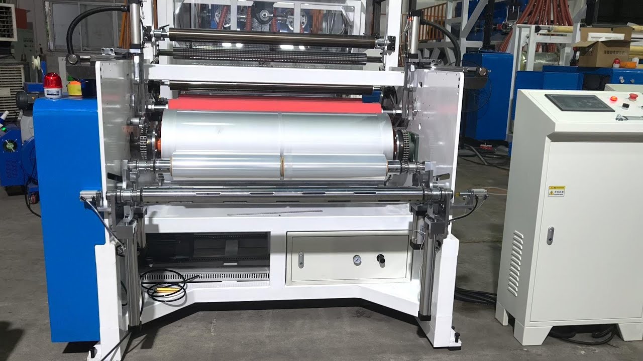 2 Extruder 1000MM Stretch Film Machine,Start Business 2.5ton/day 2 and 3 layers Stretch Film Machine