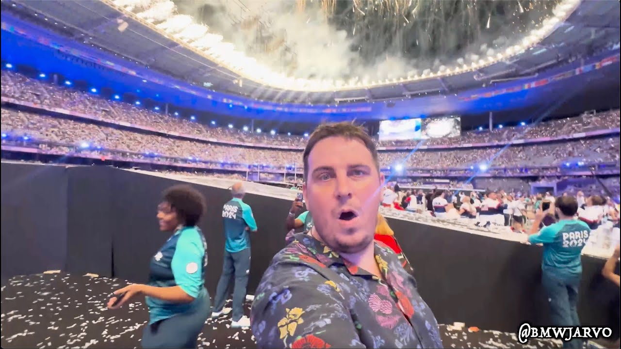 I sneaked onto the Paris Olympic 2024 Closing Ceremony dressed as a Athlete! (Team GB)