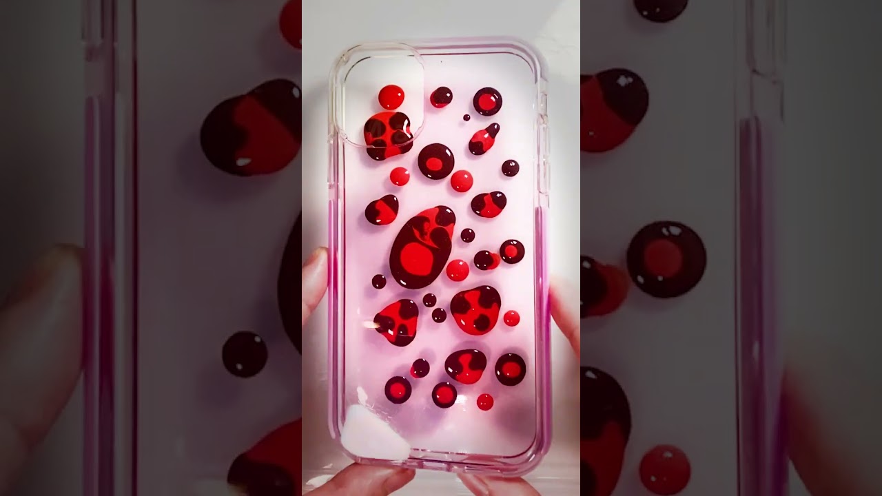 Relaxing DIY Phone Case Painting 🎨📱 | Satisfying Art & Design
