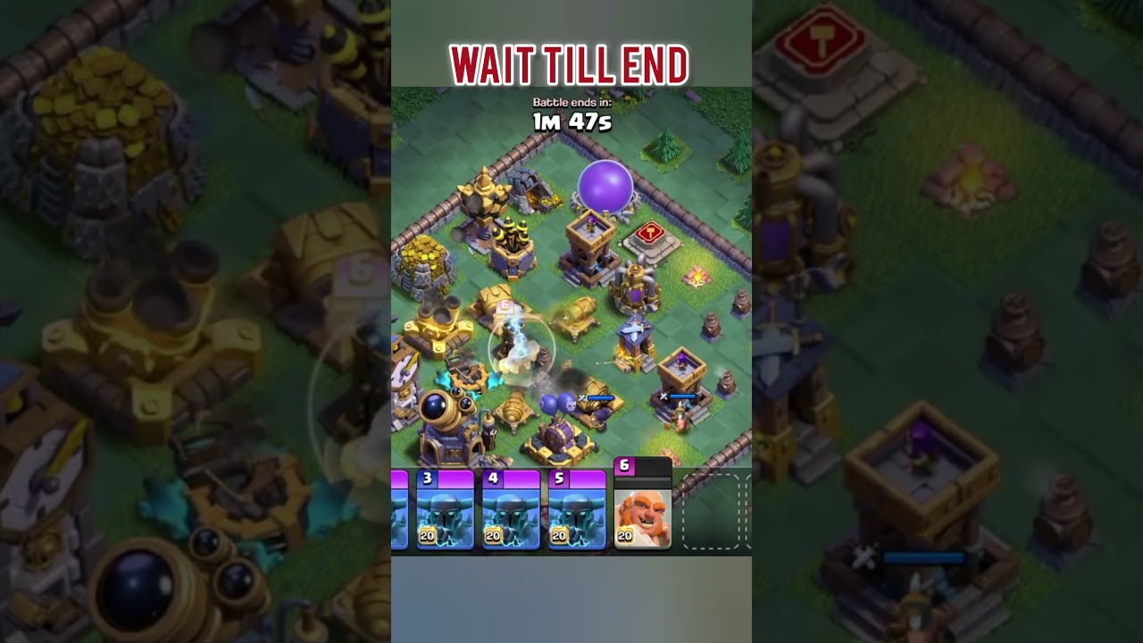bad luck for giant #coc #clashofclans #youtubeshorts #shorts #short #viral #cocnewupdate