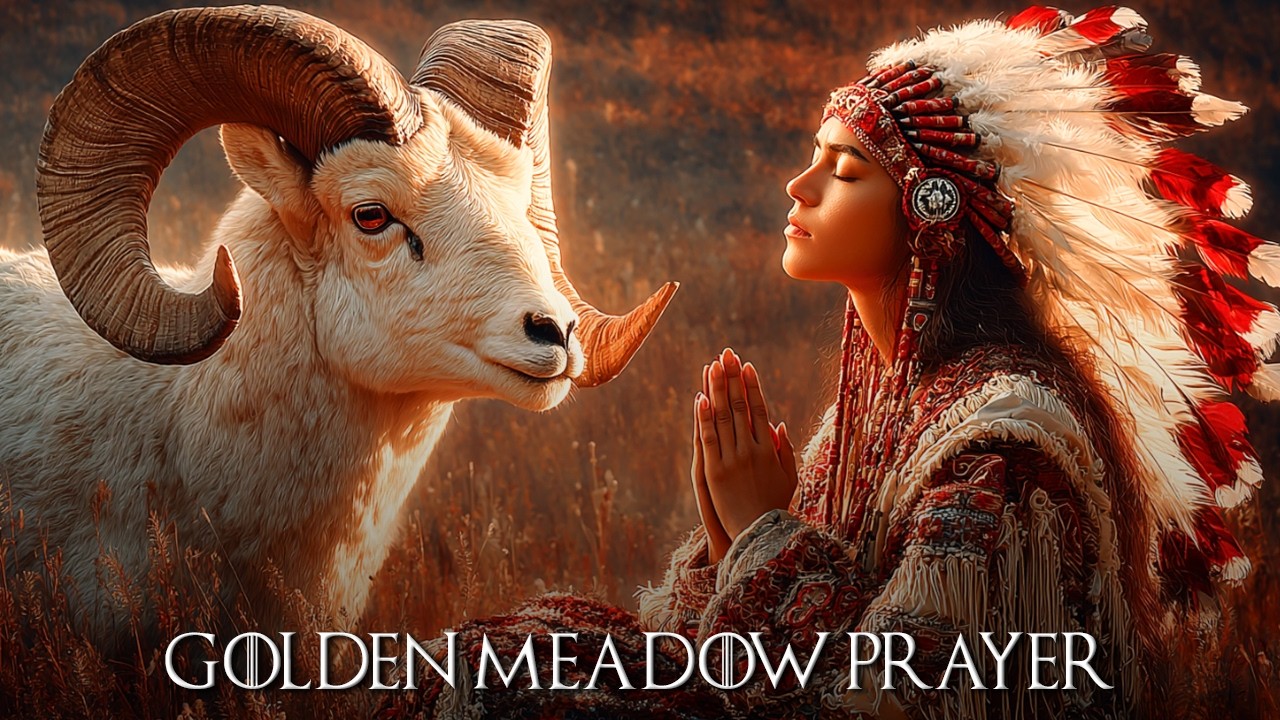 Golden Meadow Prayer 🌾 Native American Flute Music for Meditation, Serenity & Rest Tonight