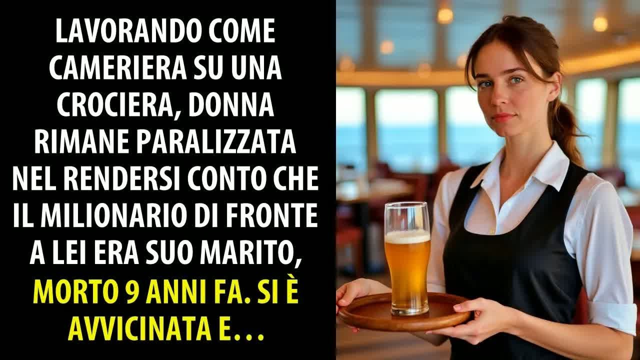 Cameriera si Spaventa nel Rendersi Conto che il Milionario era Suo Marito, Morto 9 Anni Fa