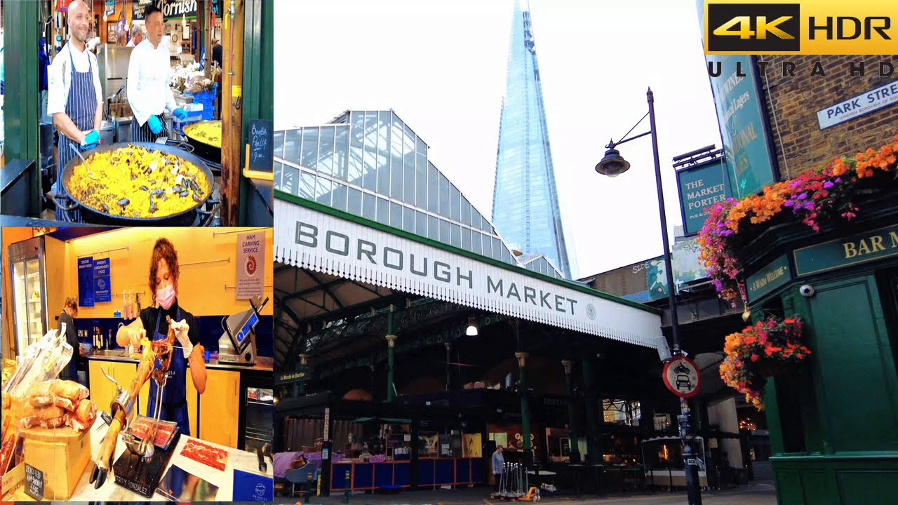 BOROUGH MARKET | BEST STREET FOOD | LONDON STREET FOOD | CENTRAL LONDON | UK (2021)