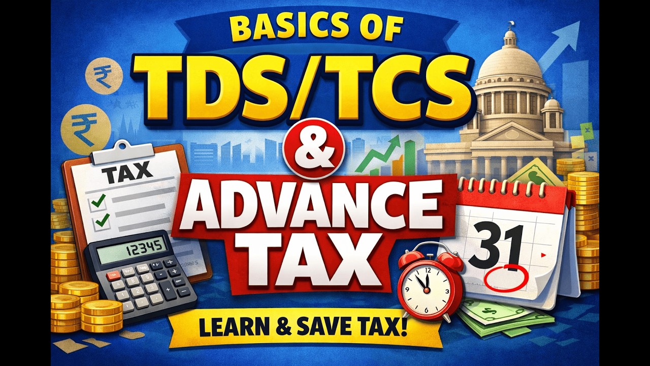 Basics of TDS TCS and Advance Tax