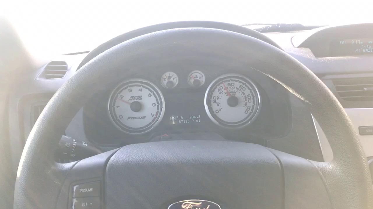 2010 Ford Focus driving