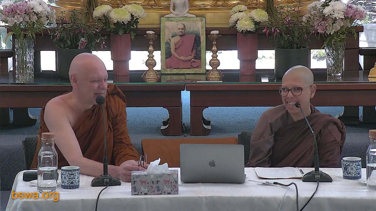 The Gradual Training Workshop I - Part 2 | Ajahn Brahmali & Ayya Karunika | 15 Nov 2025