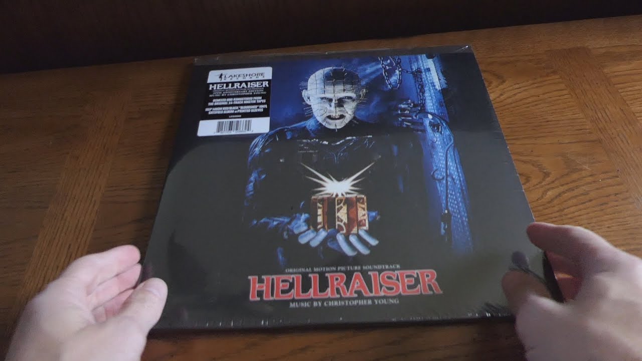 Unboxing HELLRAISER - 30th Anniversary Remixed and Remastered Vinyl Record Soundtrack LP