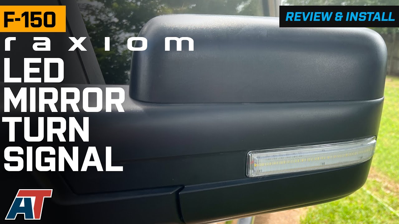 2009-2014 F-150 Raxiom Axial Series White LED Mirror Turn Signal Review & Install
