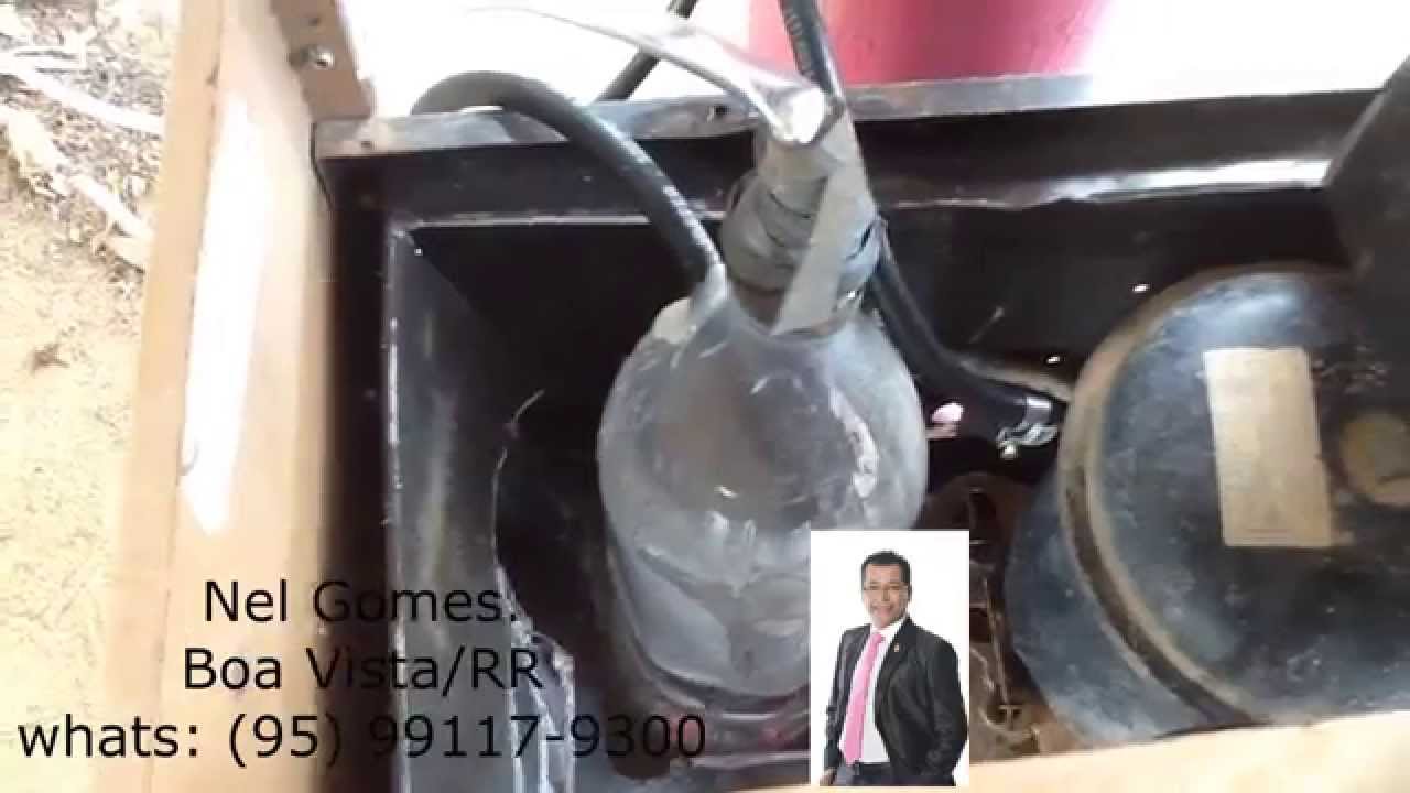 Bomba D`agua com motor de geladeira