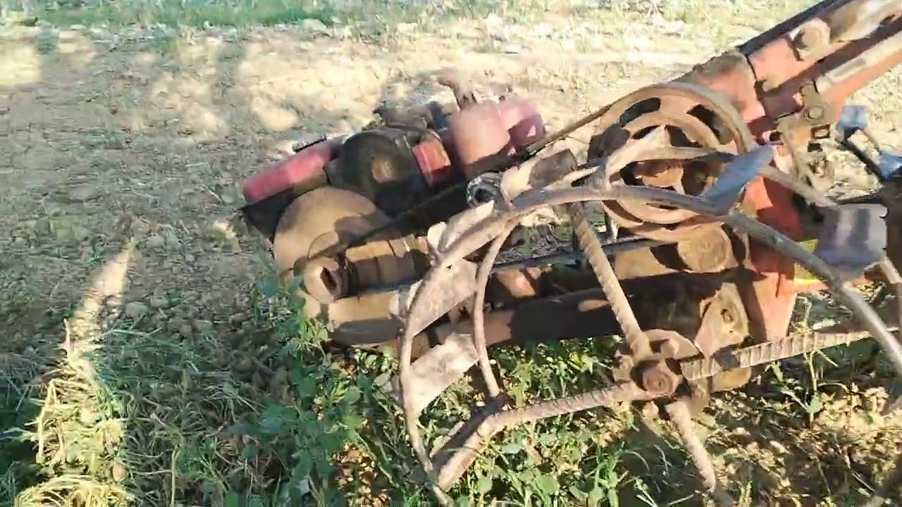 ไถนาทำแปลงผัก