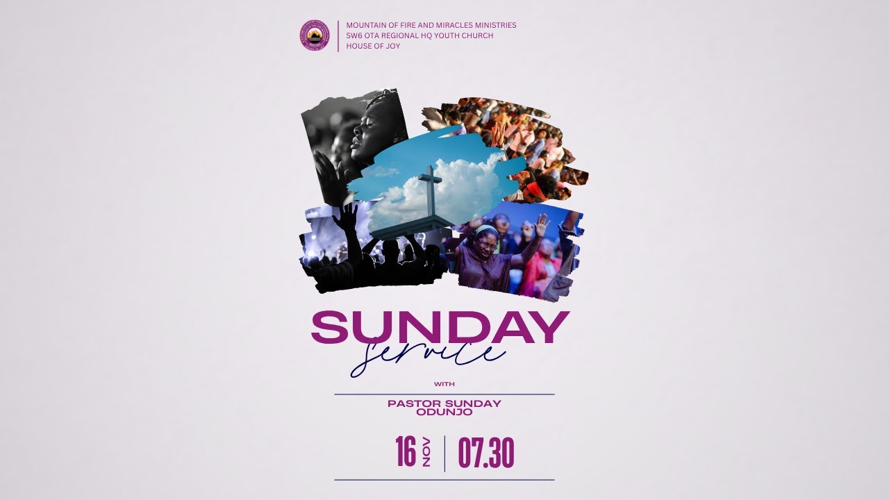 SUNDAY SERVICE | 16TH NOVEMBER, 2025