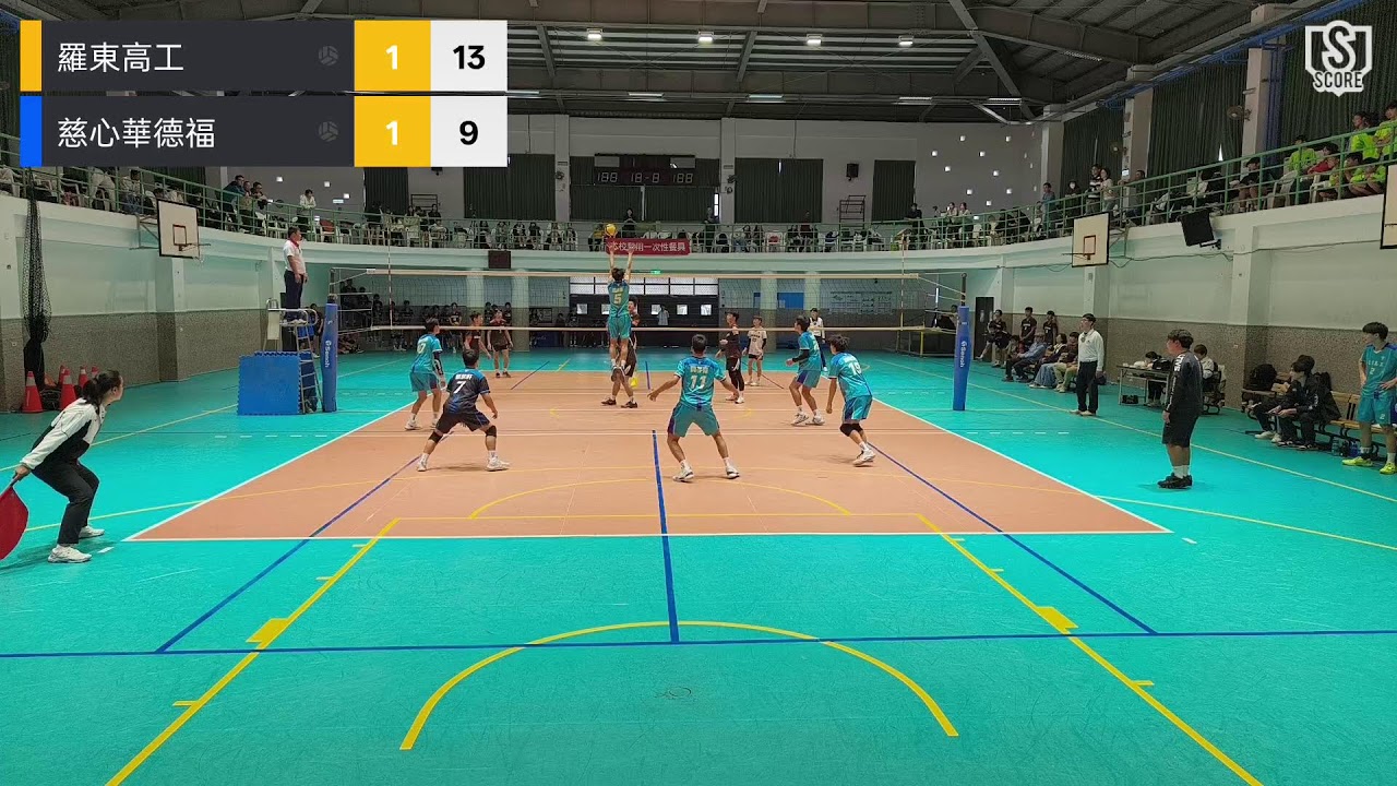 114年高中排球乙級聯賽 {預賽}（羅東高工）VS（慈心華德福）