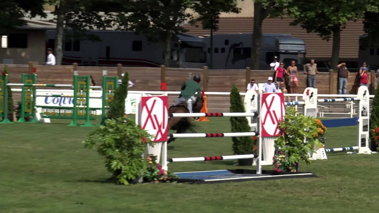 Abdelkébir Ouaddar et Quickly à Vichy CSI3 GP 1m50 barrage 14 07 13
