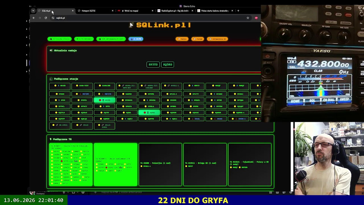 LAJW #833 - Testy łączności na CB i PMR - 13 czerwca 2026 godz. 20:00