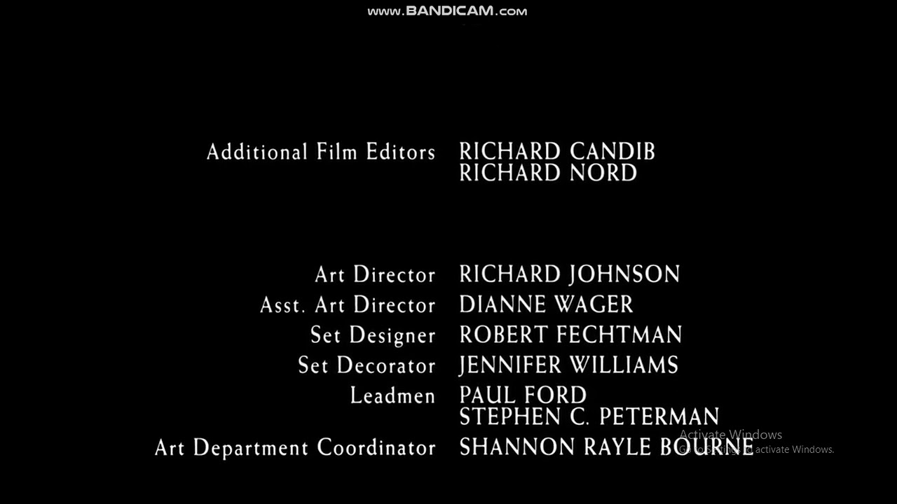 Renaissance Man 1994 End Credits