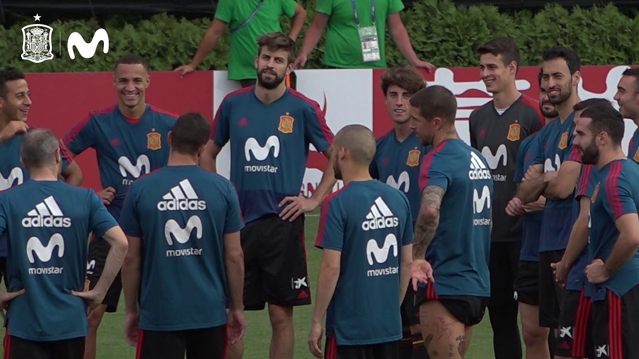 Entrenamiento de España (22-06-2018): La Selección Prepara el Partido ante Marruecos