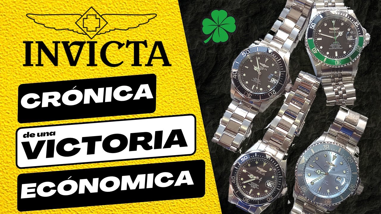 🍀relojes INVICTA: crónica de una victoria económica