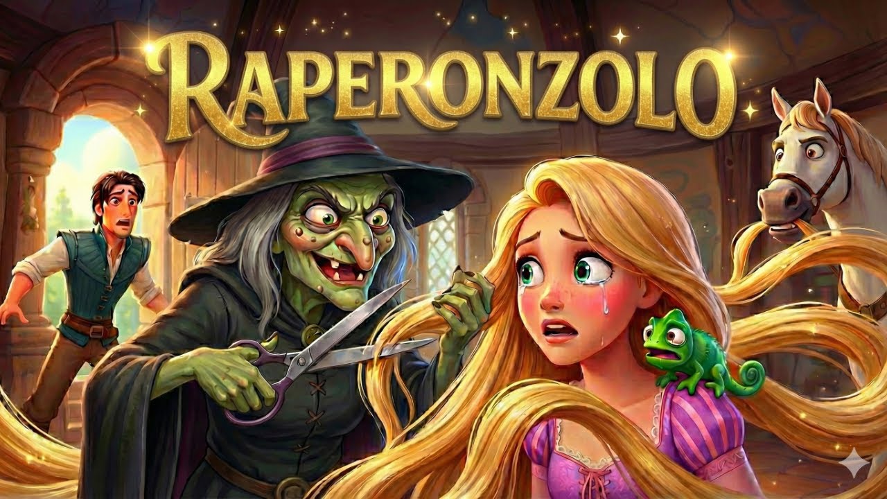 Principessa Rapunzel – Fiaba per bambini | Storia della buonanotte Fiaba per bambini Storia della bu