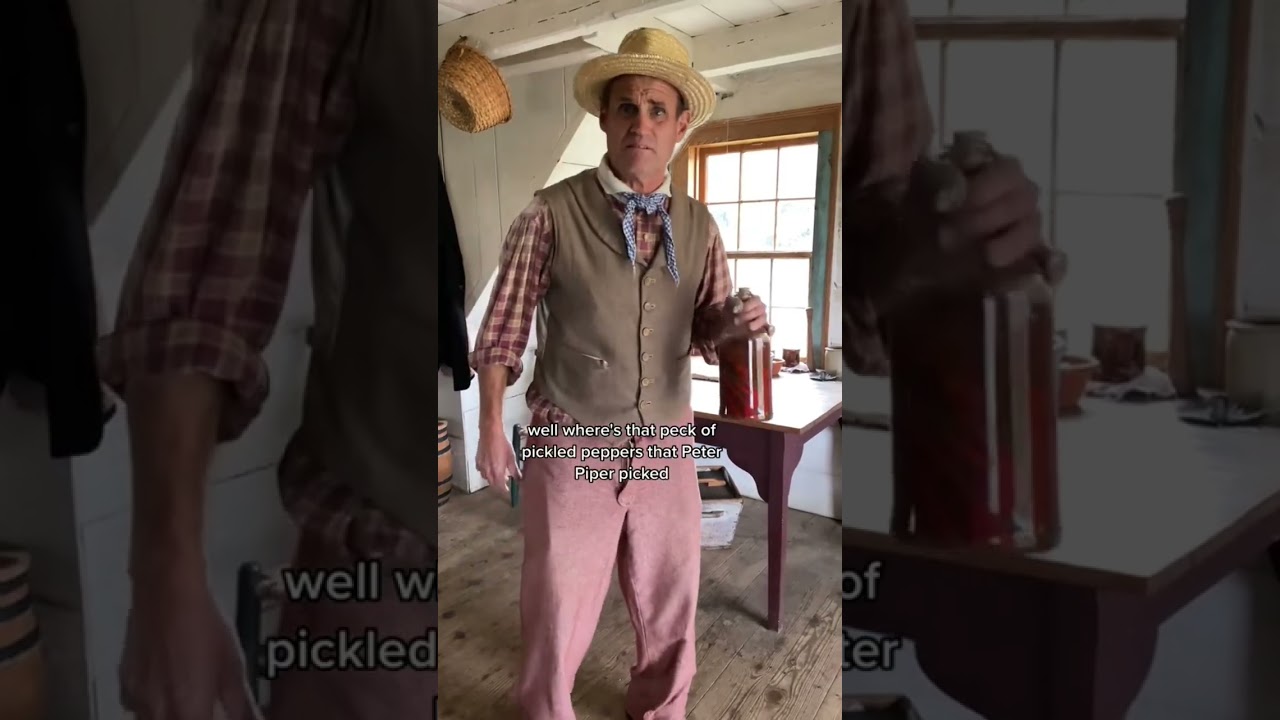 #elocution #lessons with our #school #master Ray #livinghistory #museum #peppers #funny