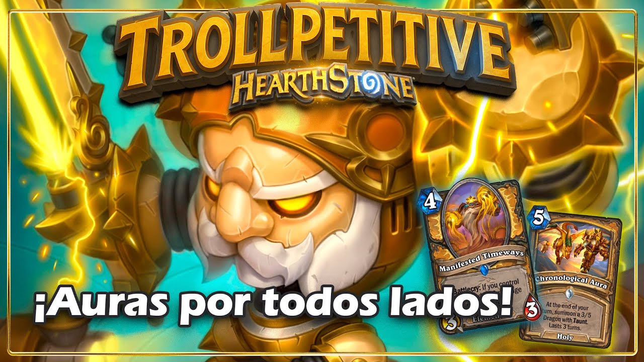 ¡EL PALADÍN AURAS ESTÁ FUERTOTE! en Paladín |HEARTHSTONE EN ESPAÑOL