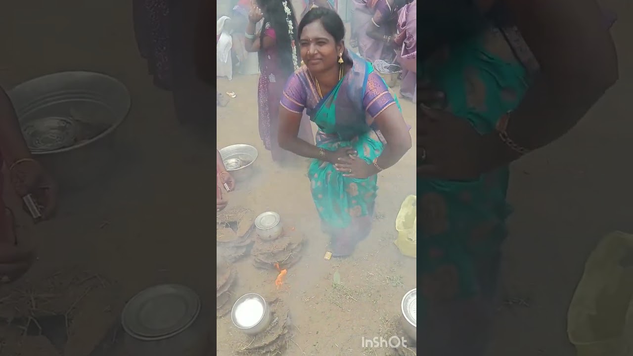 #vlog 2#kovil thiruvila and Pongal kudai 