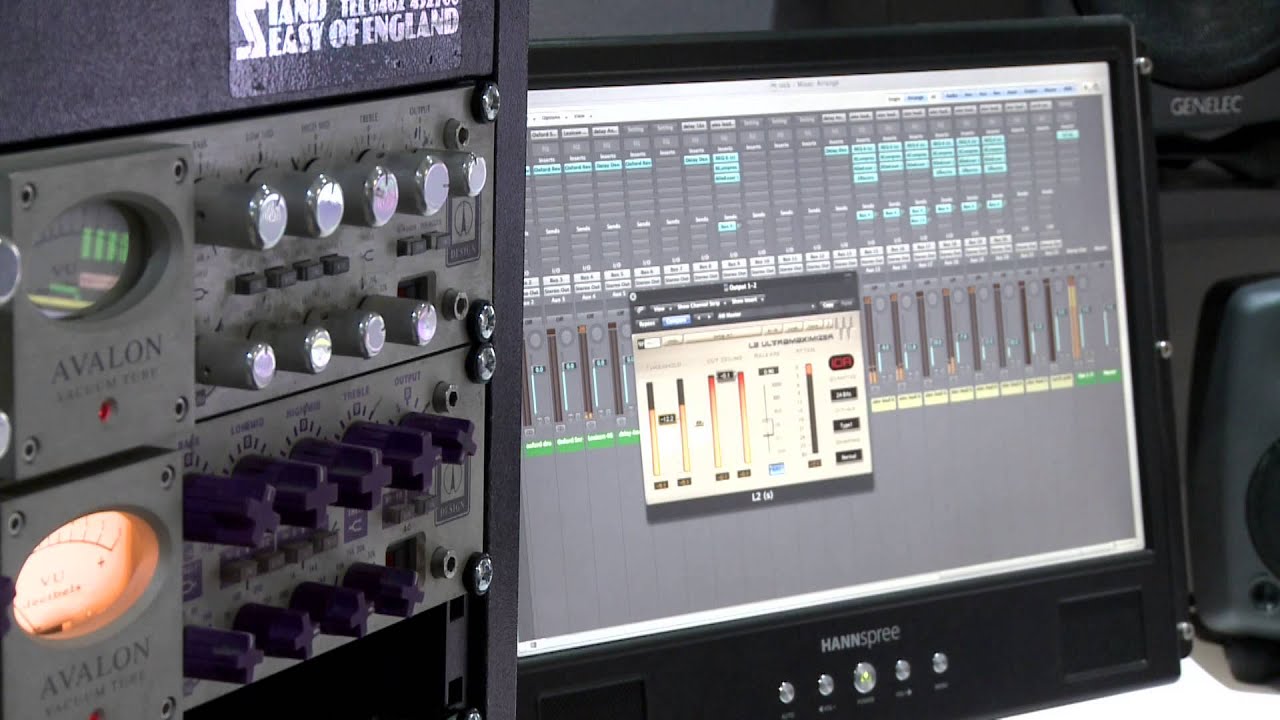 Andy Whitmore at his West London Recording Studio - Record Production. Video 3