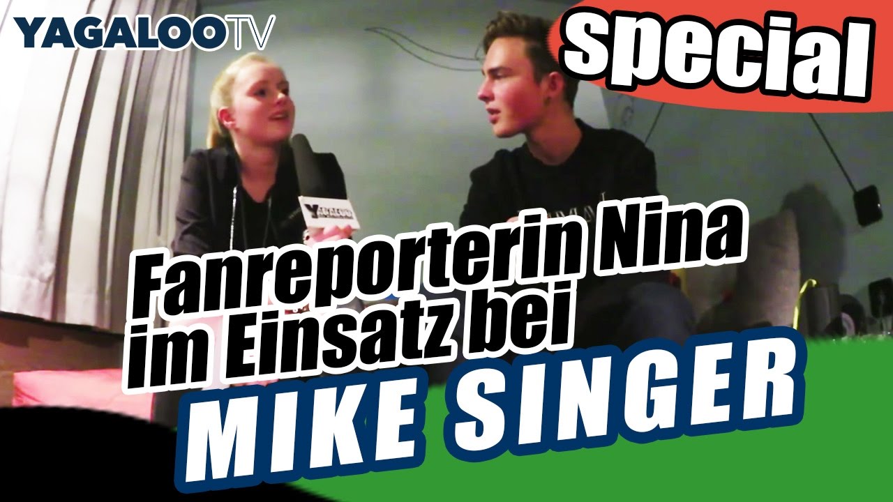 MIKE SINGER im Interview bei YAGALOO.TV-Fanreporterin NINA