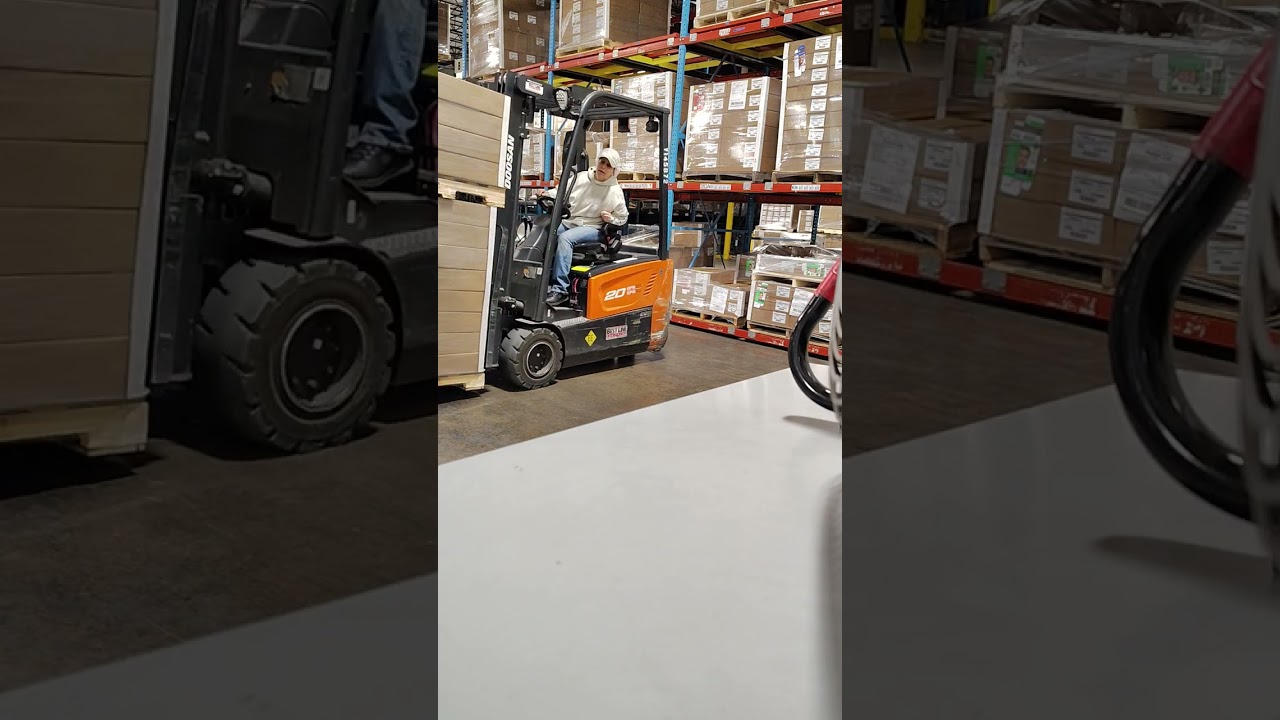 Girl powered forklifts