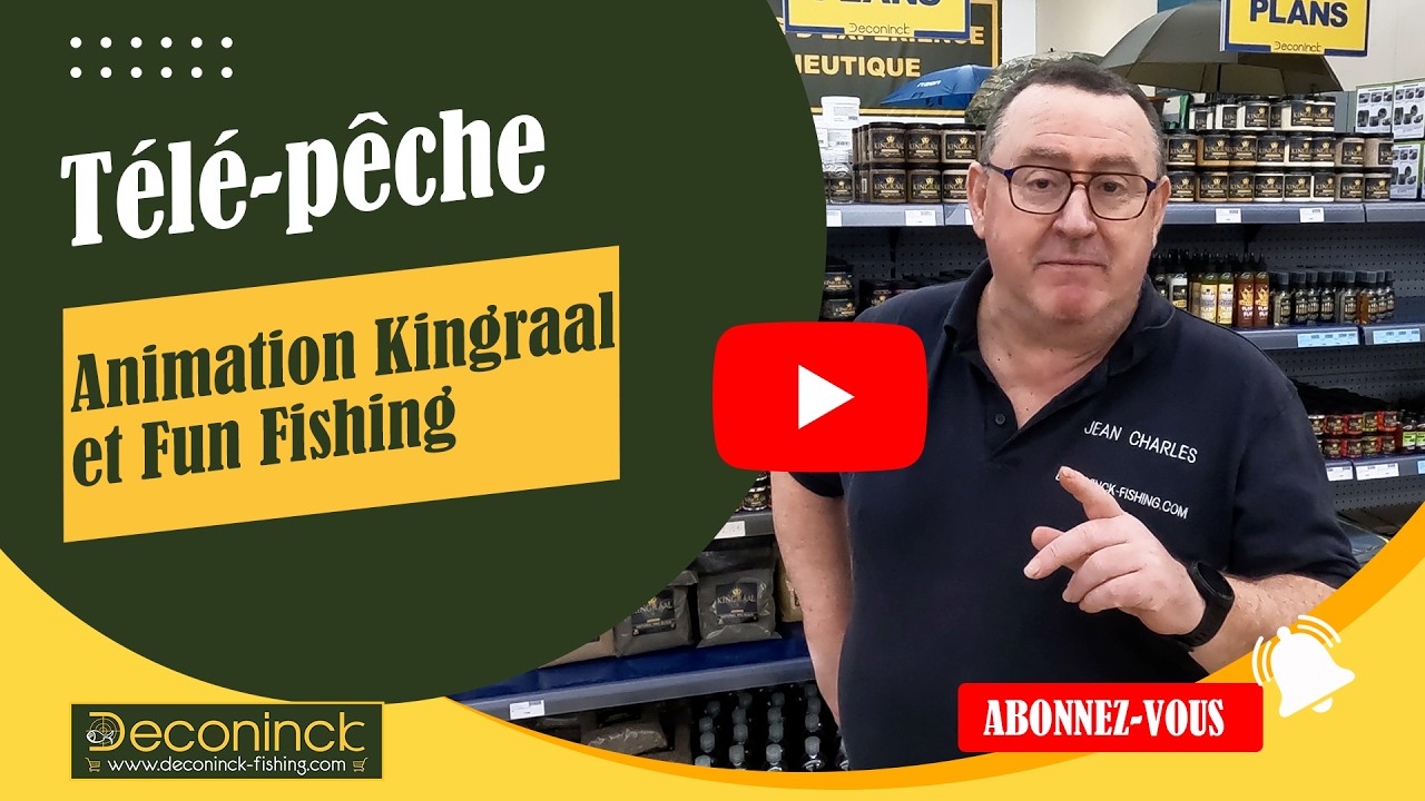 Télé-Pêche 🎣 Événement Kingraal & Fun Fishing | -15%